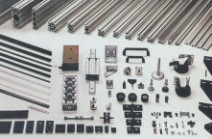 Eloxovaný hliník - profily, plastové komponenty UHMW